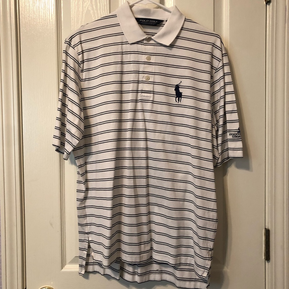 Stripped Ralph polo golf shirt